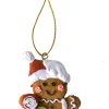 Décoration De Sapin-DDD Toys Cintre de Noël pain d'épice avec sucette 9,5cm