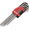 Clés-Kreator Clé six pans hand long 9 pièces torx