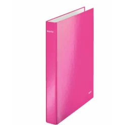 Classeurs-Leitz Classeur wow rose 2 anneaux