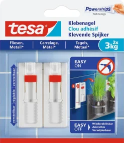 Rubans Adhésif-Tesa Clou adhésif carrelage et métal (2 pcs) 3 kg