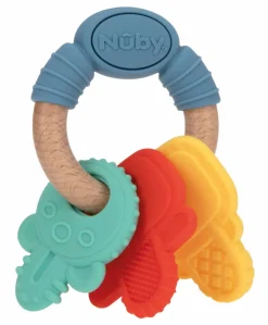 Anneau De Dentition-Nuby Clés de dentition bois/silicone