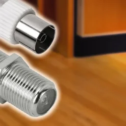 Audio-Hama Coax adapteur 2x socket