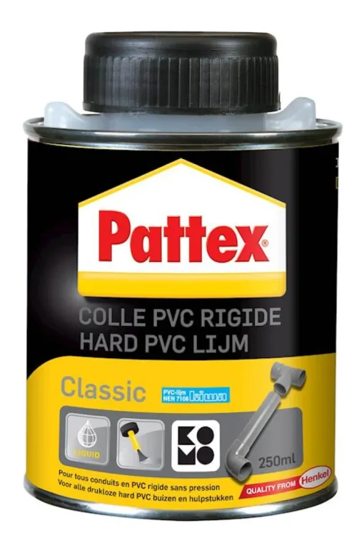 Colle-Pattex Colle PVC rigide classic 250 g