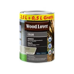 Lasure, Huile & Vernis | Teintures, Huile Et Vernis-Wood Lover Color chalets gris fjord promo 3 L