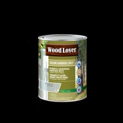 Lasure, Huile & Vernis | Teintures, Huile Et Vernis-Wood Lover Color garden 2 en 1 gris antique 2,5 L
