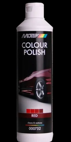Nettoyage Extérieur | Nettoyage De La Carrosserie-Motip Colour polish red 500 ml