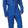 Déguisements Adultes-Partyline Combinaison Bleue Adultes - Taille 54