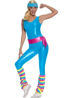 Déguisements Adultes-Euro Shop Combinaison Fitness Barbie - M
