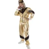 Déguisements Adultes-Euro Shop Combinaison Simon Sportif Homme - Or/Noir - Taille 52/54