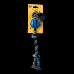 Jouets-Euro Pet Corde + balle 6x46 cm
