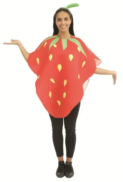 Déguisements Adultes-Euro Shop Costume adulte fraise - mousse - taille unique