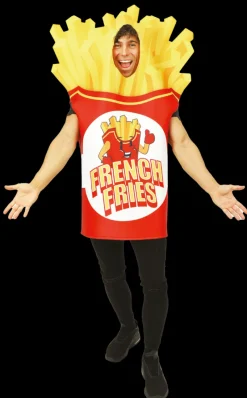Déguisements Adultes-Euro Shop Costume adulte frites - mousse - taille unique