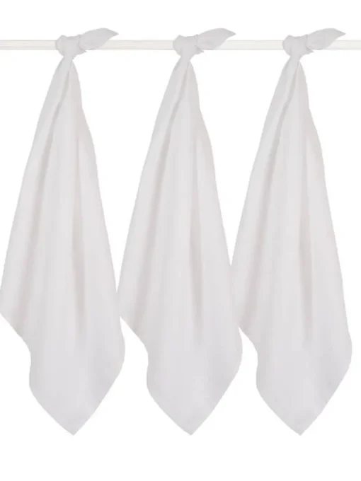 Textiles De Bain-Jollein Couches Hidrophile Small 70 x 70 cm Blanc (4 pièces)