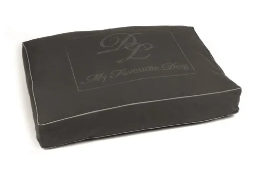 Dormir Confortablement-Beeztees Coussin script gris 100 x 70 x 15 cm
