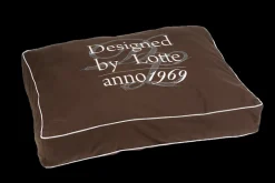 Dormir Confortablement-Designed by Lotte Coussin Serif brun 100 x 70 cm