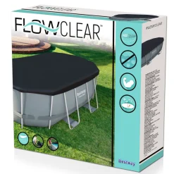 Piscines Et Accessoires-Bestway Couverture piscine ovale 424x250 cm