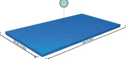 Piscines Et Accessoires-Bestway Couverture piscine 2,05x3,04 m