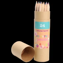 Dessiner Et Écrire | Crayons-Euro Shop Crayons en tube 24 pièces