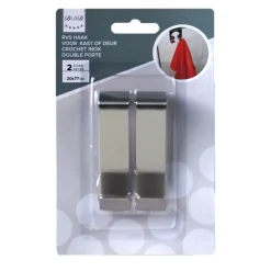 Accessoires-DDD crochets inox porte 2 pieces