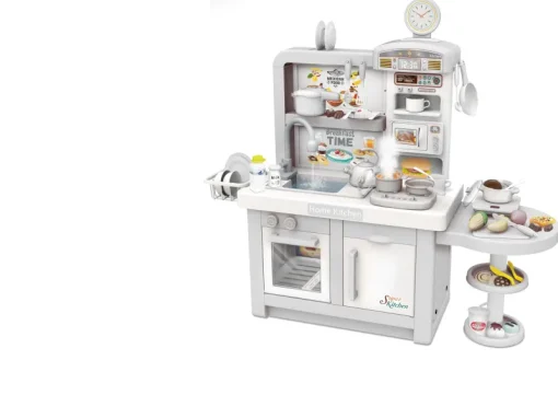 Jeu De Rôle-DDD Toys Cuisine gris avec eau courante 98x108x35,5cm