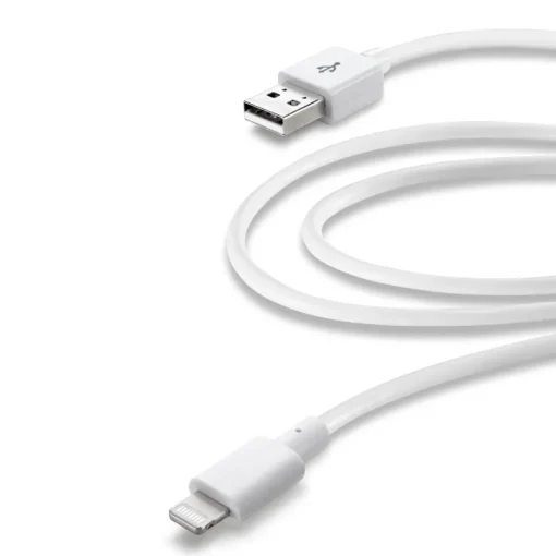 Accessoires Smartphone-Cellular Line Data Cable Lightning 2M Silver