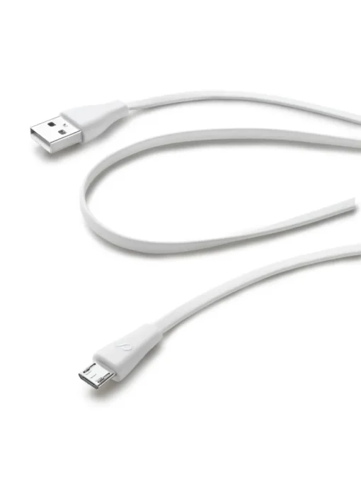 Accessoires Smartphone-Cellular Line Data Cable, Micro-Usb Flat