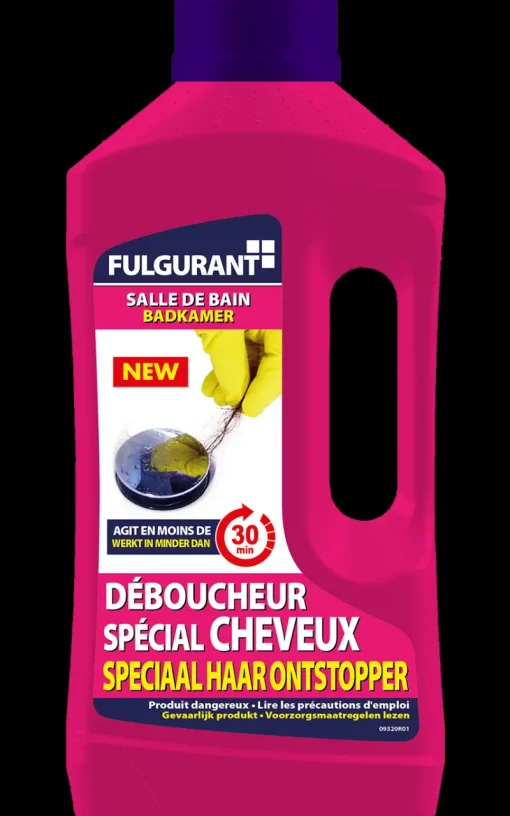 Produits De Nettoyage-Fulgurant Déboucheur spécial cheveaux 800 ml
