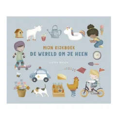 Livres Pour Enfants-Little Dutch De wereld om je heen - kijkboek -