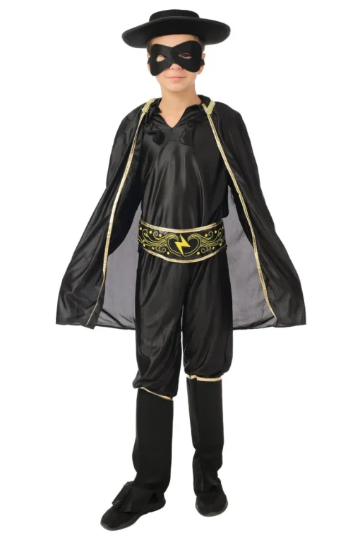 Déguisements Enfants-Euro Shop Déguisement Bandit Masqué - Zorro - 10-12 jaar