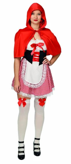 Déguisements Adultes-Partyline Déguisement Chaperon Rouge - Taille 38