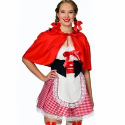 Déguisements Adultes-Partyline Déguisement Chaperon Rouge - Taille 38