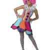 Déguisements Adultes-Euro Shop Déguisement Clown Arc-en-ciel - Taille 36/38
