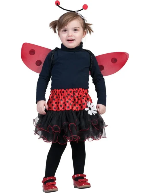 Déguisements Enfants-Euro Shop Déguisement de Coccinelle Bébé - Taille unique