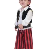 Déguisements Pour Bébés Et Jeunes Enfants-Euro Shop Déguisement de Pirate Bébé - Taille 86