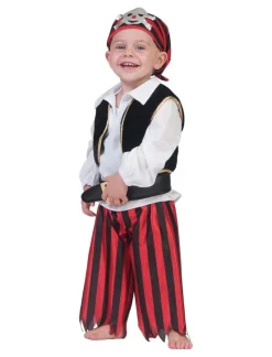 Déguisements Pour Bébés Et Jeunes Enfants-Euro Shop Déguisement de Pirate Bébé - Taille 86