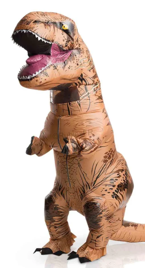 Déguisements Enfants-Euro Shop Déguisement Dinosaure Gonflable T-Rex - Taille 116