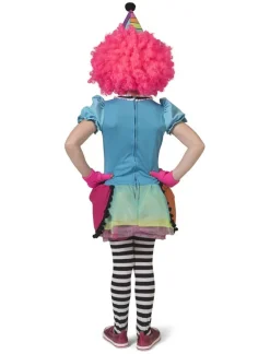 Déguisements Enfants-Euro Shop Déguisement enfant Clown arc-en-ciel Fille - Taille 116