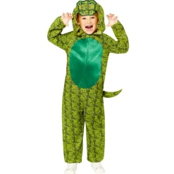 Déguisements Enfants-Euro Shop Déguisement enfant Crocodile Onesie - 3-4 ans