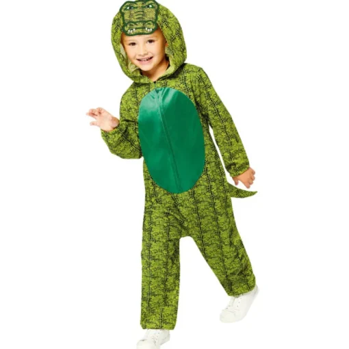 Déguisements Enfants-Euro Shop Déguisement enfant Crocodile Onesie - 3-4 ans