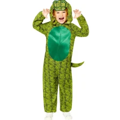 Déguisements Enfants-Euro Shop Déguisement enfant Crocodile Onesie - 10-12 ans