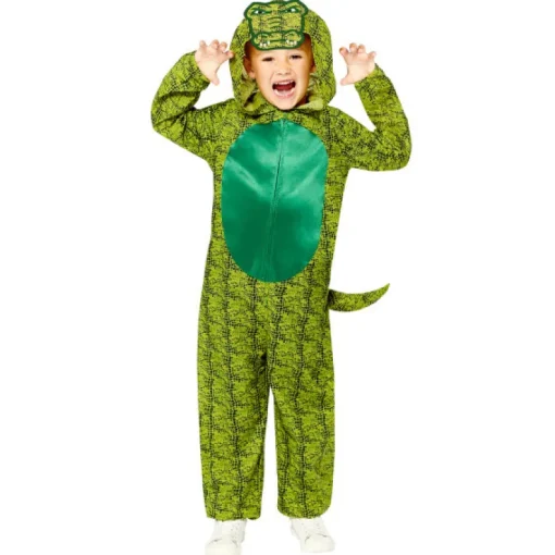 Déguisements Enfants-Euro Shop Déguisement enfant Crocodile Onesie - 10-12 ans