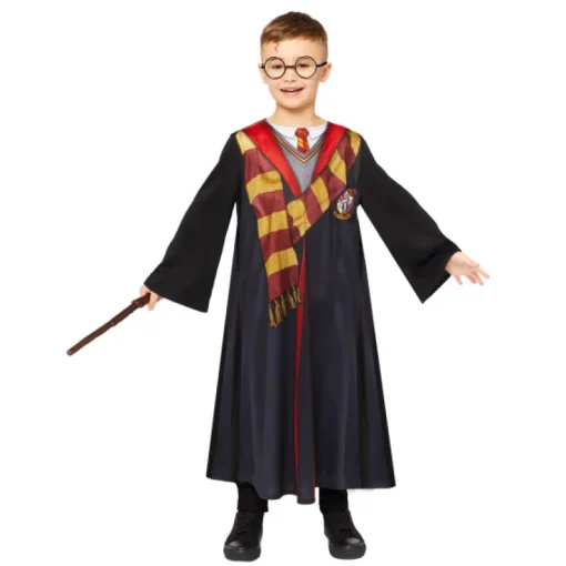Déguisements Enfants-Euro Shop Déguisement enfant Harry Potter Deluxe - 6-8 ans