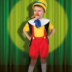 Déguisements Pour Bébés Et Jeunes Enfants-Euro Shop Déguisement enfant Pinocchio - Taille 104