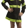 Déguisements Enfants-Partyline Déguisement Enfant Pompier Fille - Taille 128