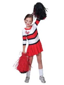 Déguisements Enfants-Euro Shop Déguisement enfant pom-pom girl Angie - Taille 116