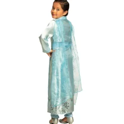 Déguisements Enfants-Euro Shop Déguisement Enfant Princesse Des Neiges - 7-9 ans