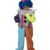 Déguisements Enfants-Euro Shop Déguisement enfant Rainbow Clown Garçon - Taille 128