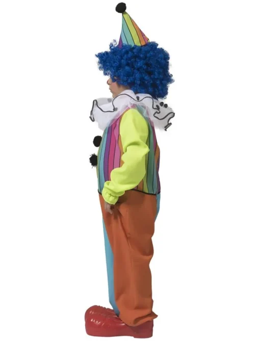 Déguisements Enfants-Euro Shop Déguisement enfant Rainbow Clown Garçon - Taille 128