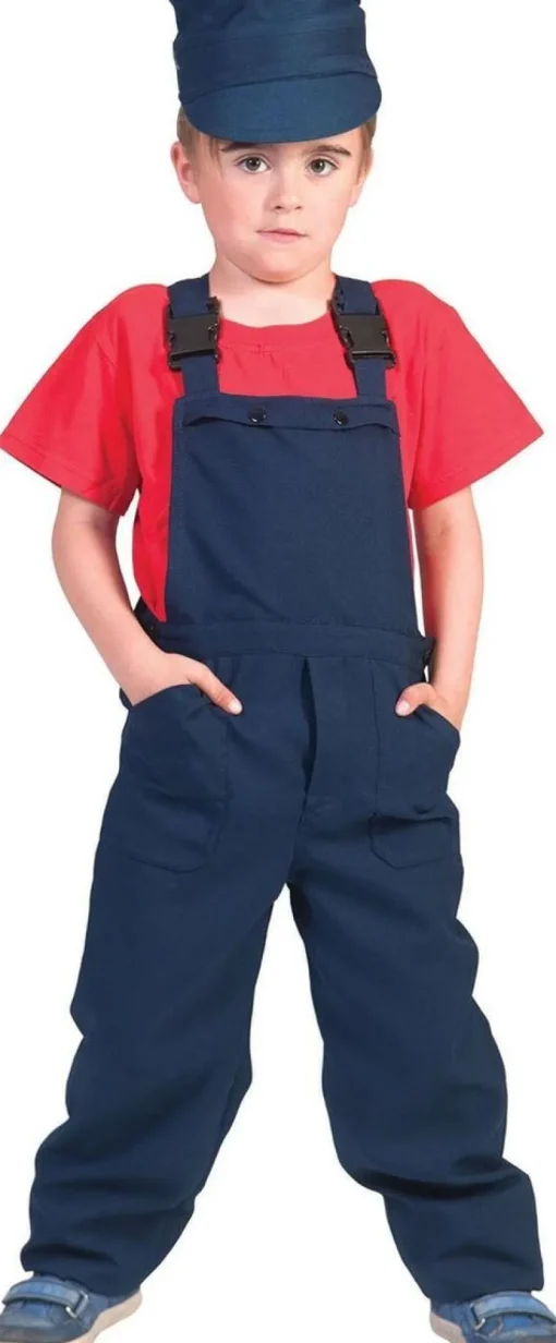 Déguisements Enfants-Euro Shop Déguisement Enfant Salopet Bleu - Taille 164