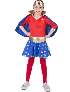 Déguisements Enfants-Euro Shop Déguisement enfant Super Girl - Taille 152
